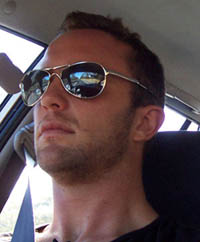 Scott Hay with sunglasses on